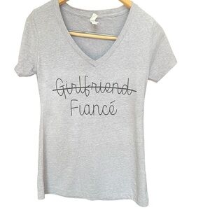 Girlfriend‎ to Fiance Engagement Shirt
